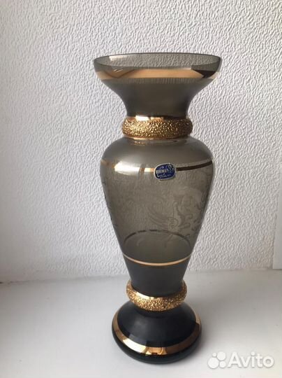 Ваза для цветов цветное стекло