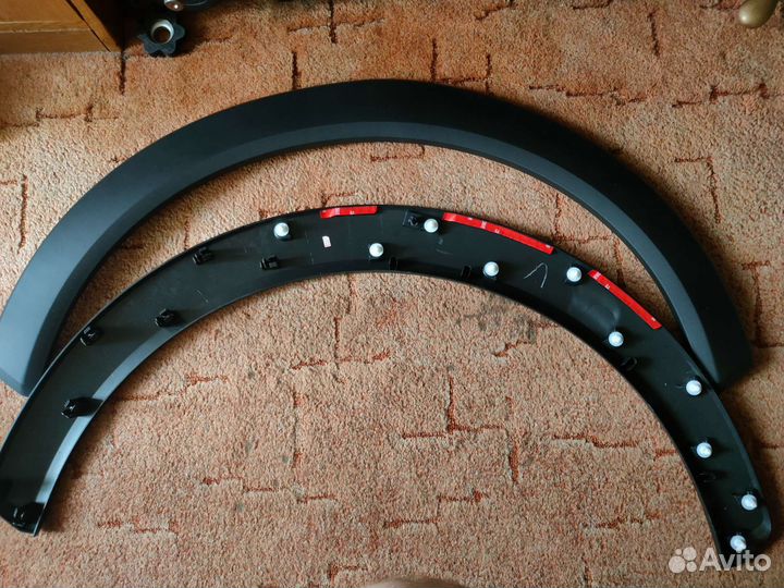 Расширитель крыла переднего L и R JAC JS6