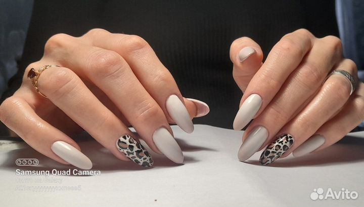 Наращивание ногтей маникюр