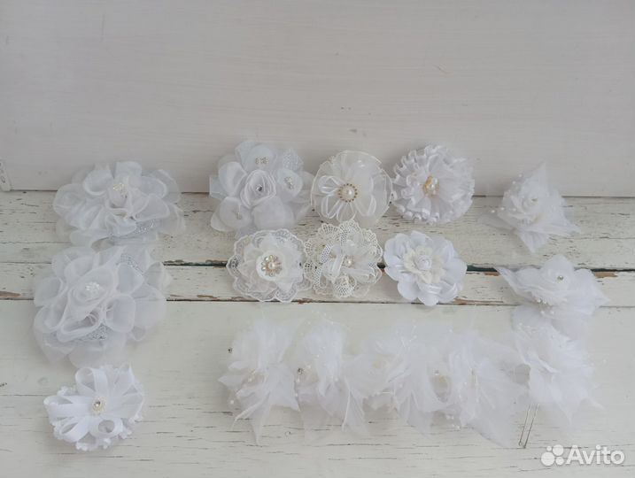 Ободки/резинки/шпильки для волос пакетом. Новые