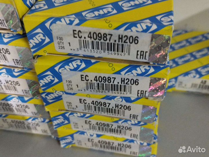 Подшипник МКПП Рено логан Ларгус EC40987H206