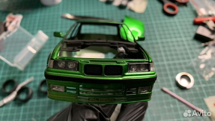 Сборка и покраска масштабных моделей автомобилей