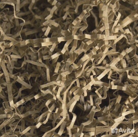 Бумажный наполнитель крафт для подарков