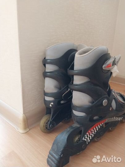 Роликовые коньки раздвижные 34-37