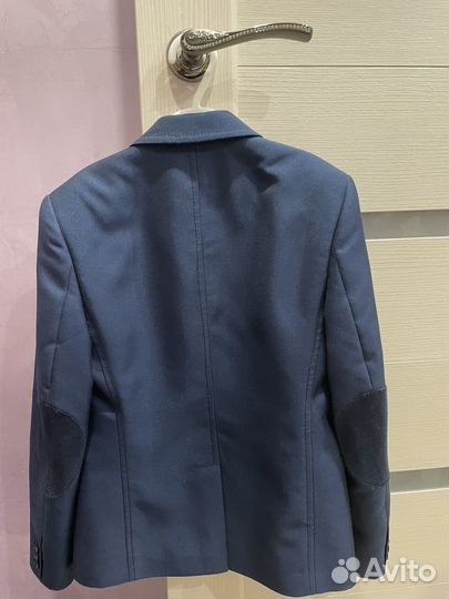 Пиджак школьный для мальчика 128