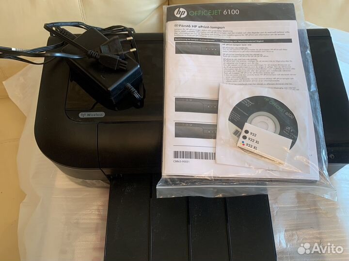 Цветной струйный Принтер hp officejet 6100