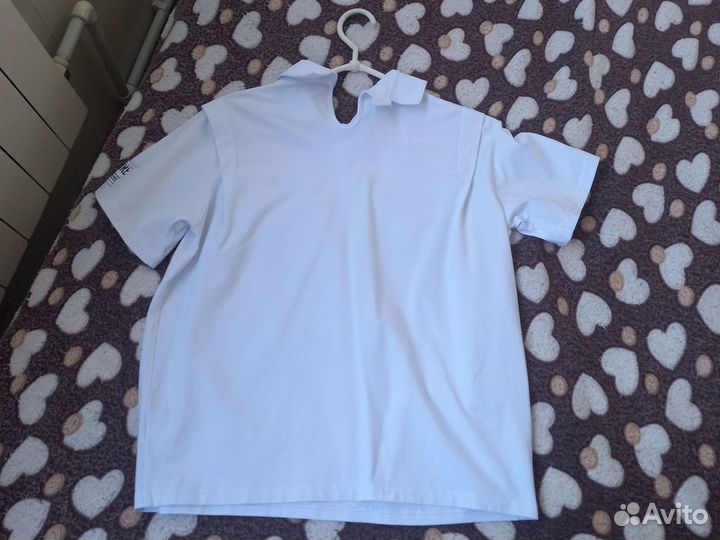 Блузка белая школьная 170