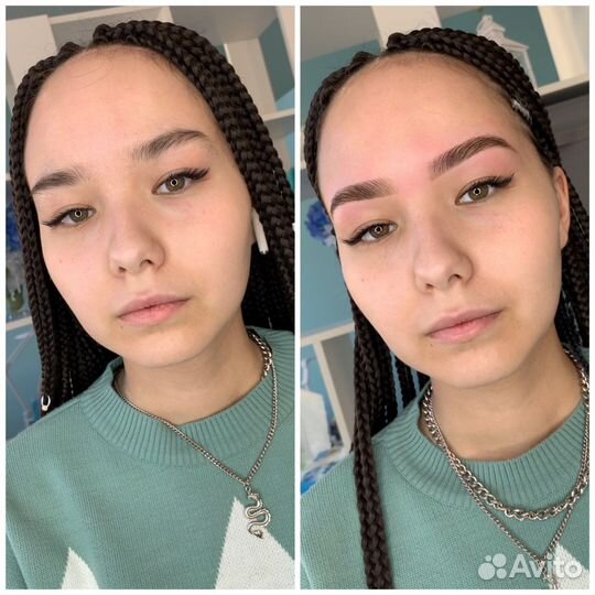 Окрашивание бровей (краска/хна) +архитектура