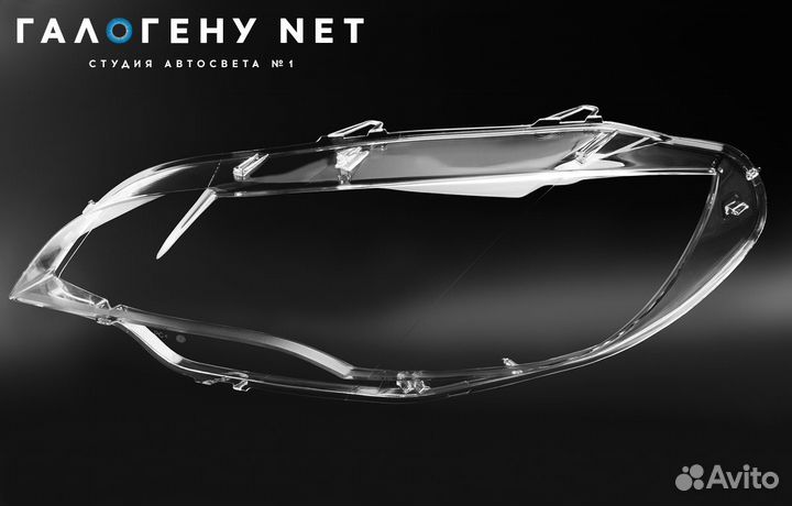 Стекло фары BMW X6 E71 2007-2014 (левое)