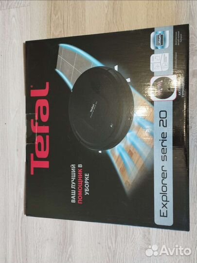 Робот-пылесос tefal rg6825wh