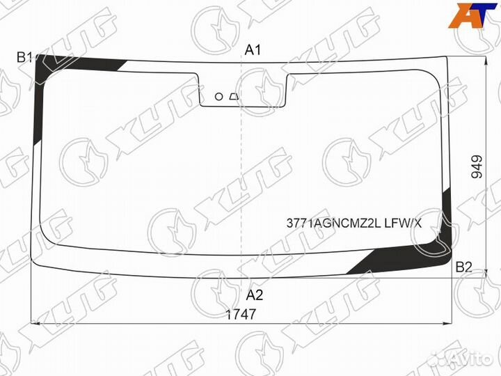 Лобовое стекло на Iveko Daili 2015г