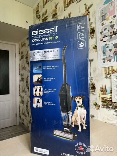 Моющий пылесос bissell Crosswave X7