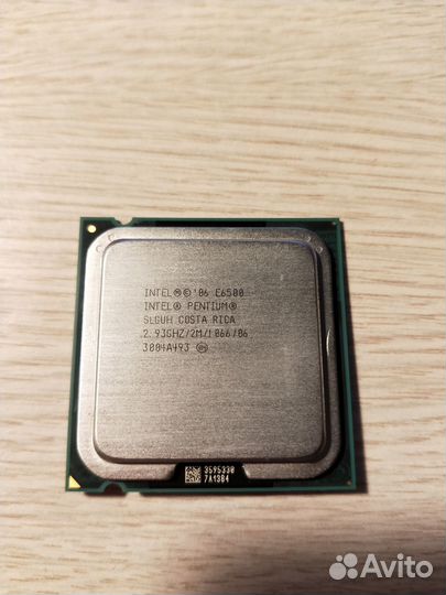 Процессор pentium e6500