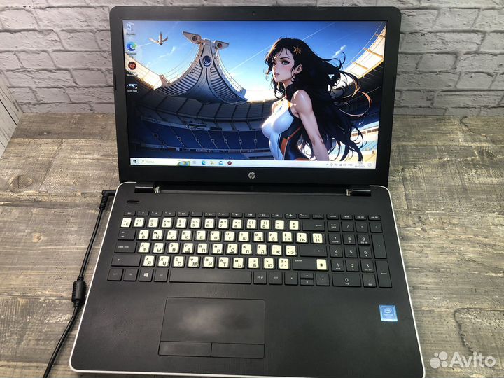 Игровой ноутбук HP intel/8Gb/1000Gb/2Видеокарты