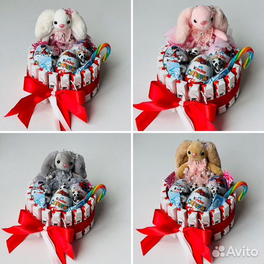 Торт из киндеров с игрушкой