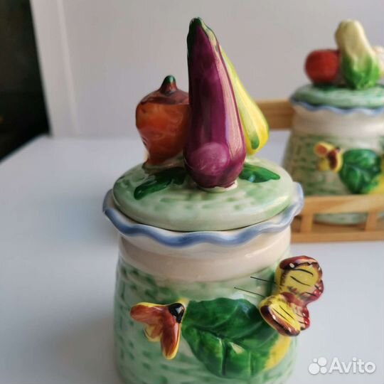 Набор банок для специй