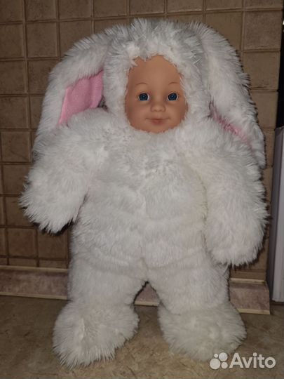 Кукла малыш - заяц