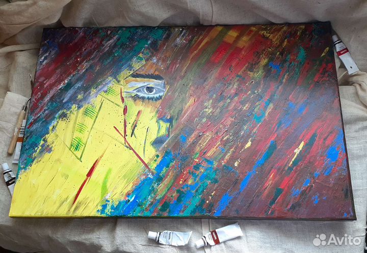 Картина абстракция