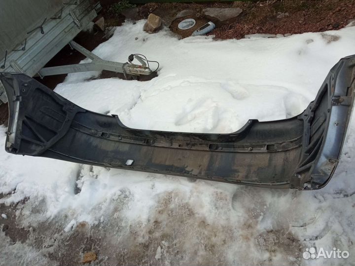 Задний бампер Ford Focus 2 дорест