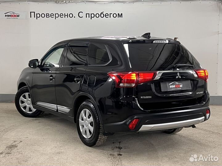 Mitsubishi Outlander 2.0 CVT, 2018, 110 000 км