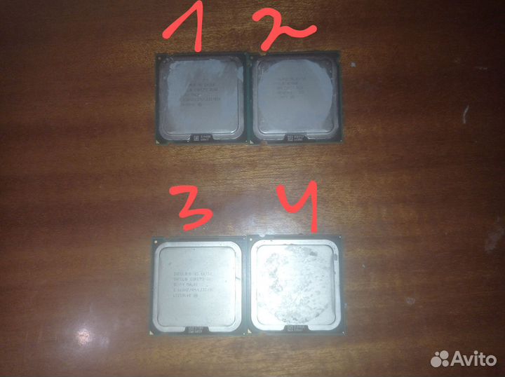 Процессоры на 775 сокет