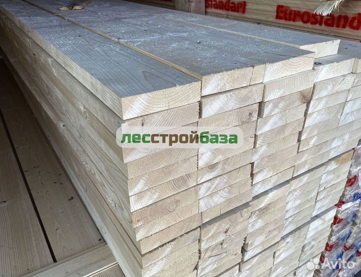 Доска сухая строганная