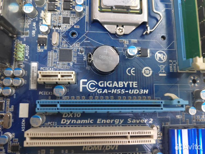 Материнская плата с процессором i7