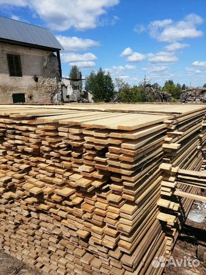 Доска обрезная 2 сорт хвоя