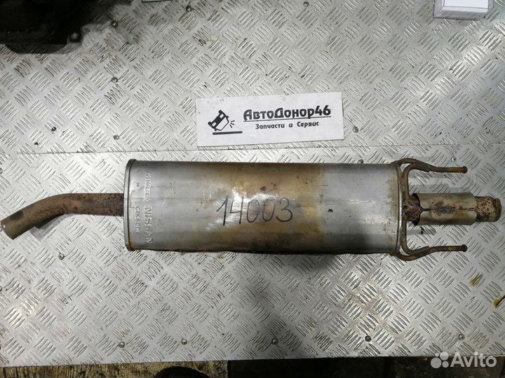 Резонатор, глушитель средняя часть Nissan Tiida C1