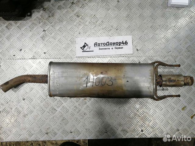 Резонатор, глушитель средняя часть Nissan Tiida C1