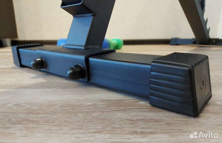 Скамья для жима Черно-красная