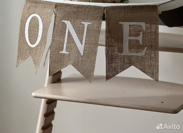 Гирлянда флажки на 1 год