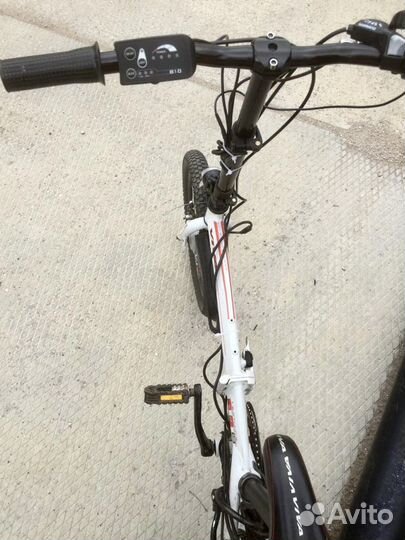 Электровелосипед leonine, складной