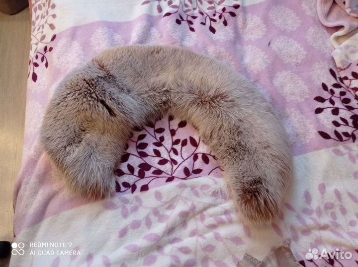 Меховой воротник песец