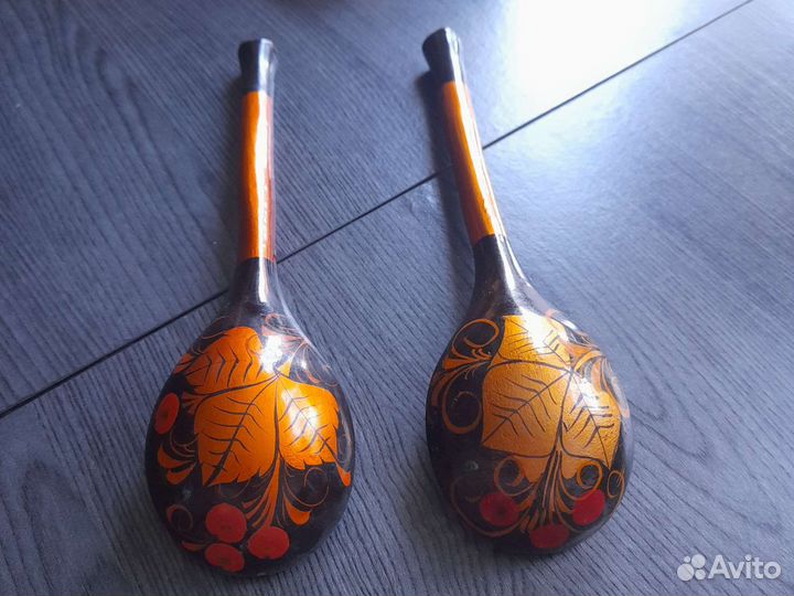 Деревянные ложки советские 4шт