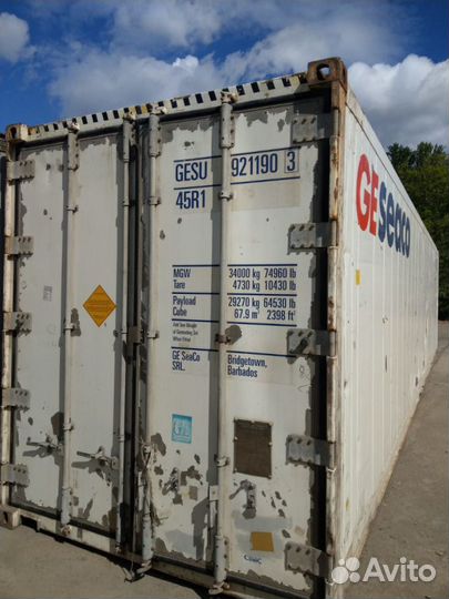 Рефконтейнер carrier 2005 г. 40 Ф. без/пр