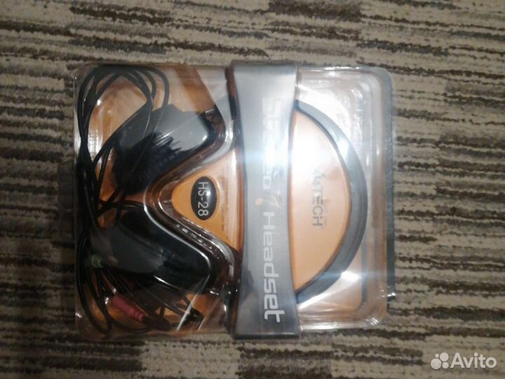 A4tech HS-28 гарнитура