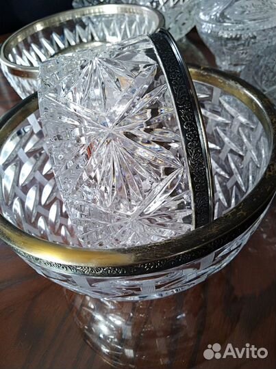 Хрусталь Вазы Салатницы Конфетницы