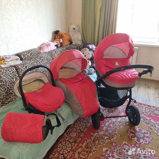 Коляска tutis tapu 3 в 1