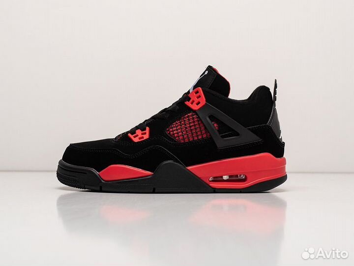 Кроссовки Air Jordan 4 Red Thunder (36-45)