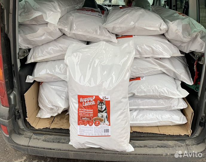 Сухой корм для собак Сытый пес 15 кг