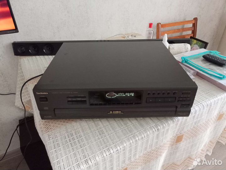 Cd проигрыватель technics на 5 дисков