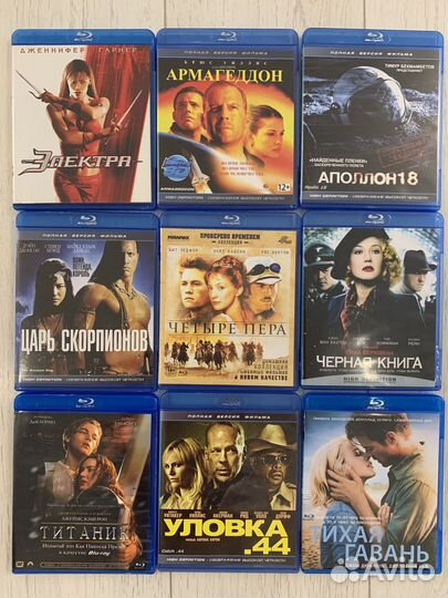 Фото обновлены.1000 blu-ray и DVD из коллекц