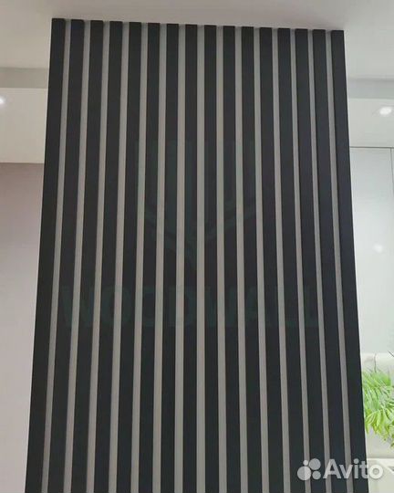 Декоративные реечные перегородки мдф