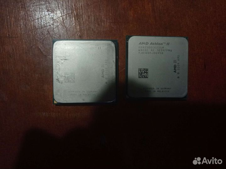 Процессоры athlon и phenom