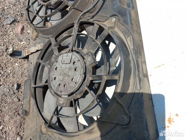 VW Sharan (00-06) диффузор 7м3121207b/7м3959455а