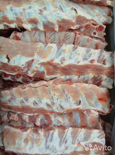 Ребра лента свинина