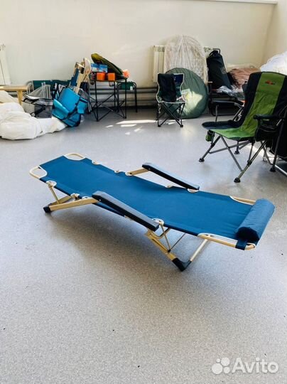 Шезлонг для дачи, туризма, кемпинга