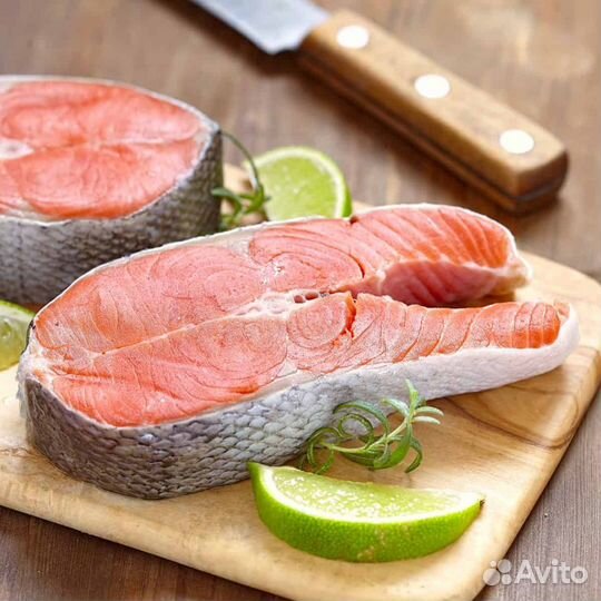 Стейк кижуча