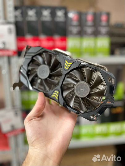 Видеокарта новая на 8 гигабайт в наличии